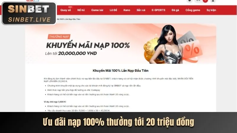 Khuyến Mãi Thành Viên Mới loto66